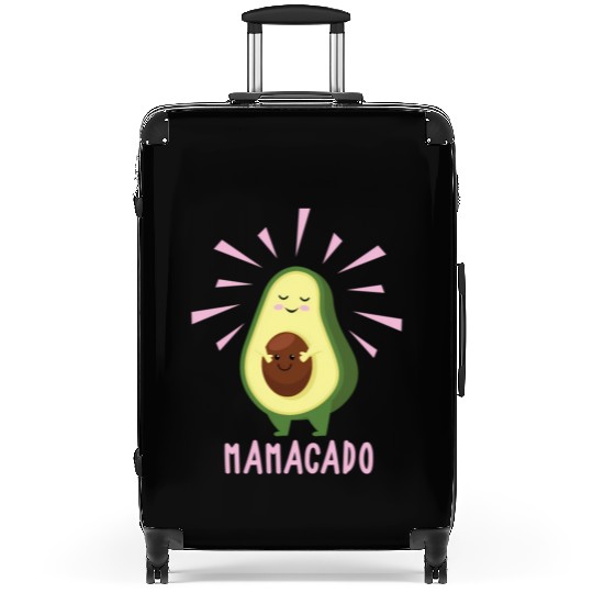 Mamacado Pregnant Mom Avocado Baby Suitcases