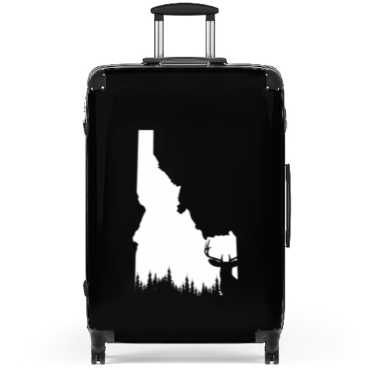 Hunter Elk Deer State Idaho Hunting Suitcases