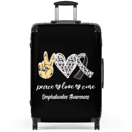 Peace Love Tractors farm farmers for kid boy Suitcases
