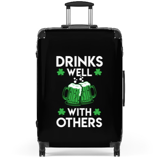 Green Beer St Patrick'S Day Suitcases
