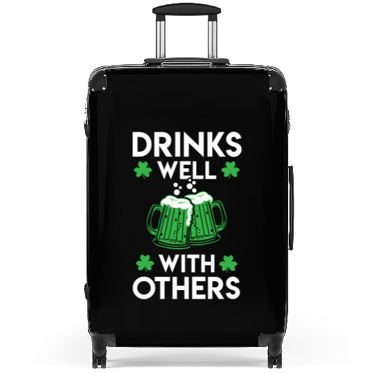 Green Beer St Patrick'S Day Suitcases