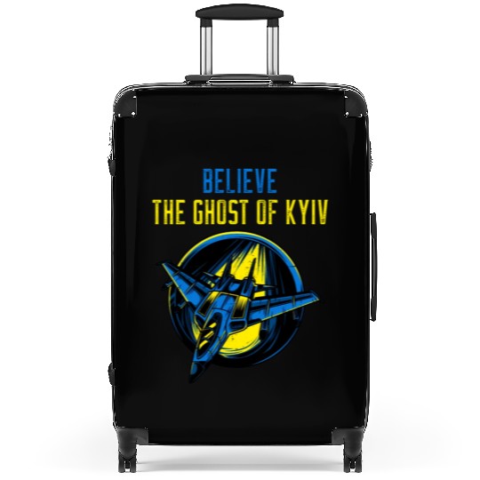 The Ghost Of Kyiv Believe Ukraine I Stand With Ukr Suitcases
