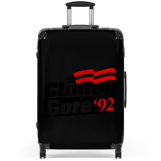 Clinton Gore '92 Bill Clinton President Suitcases