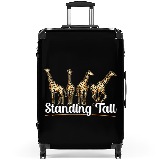Giraffe Animal Lover Widlife Safari Zoo Zookeeper Suitcases