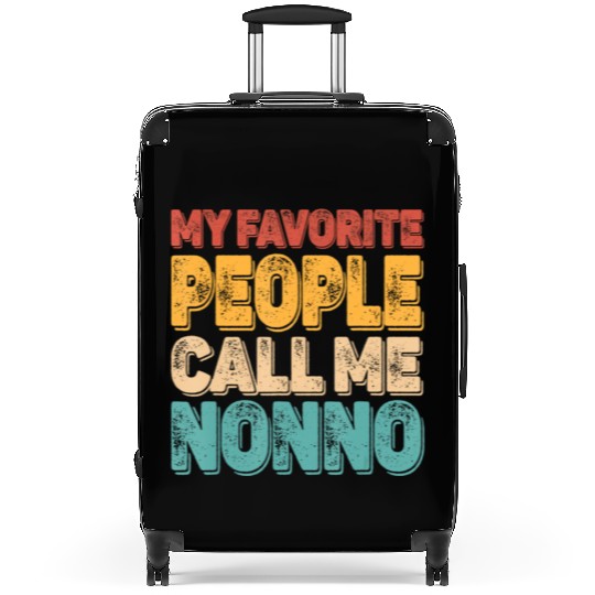 My Favorite People Call Me Nonno Vintage Funny Dad Suitcases