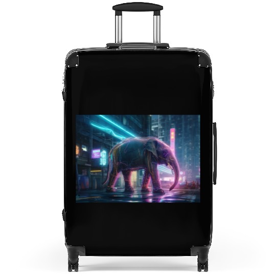 Metallic Marvel Suitcases