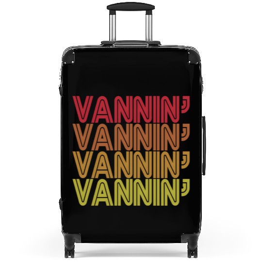 Vannin' Vanner Vanning Nation Van Lifestyle Suitcases