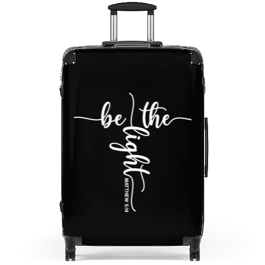Be The Light Suitcases