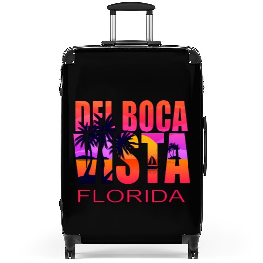 Del Boca Vista Retirement Community Novelty Suitcases