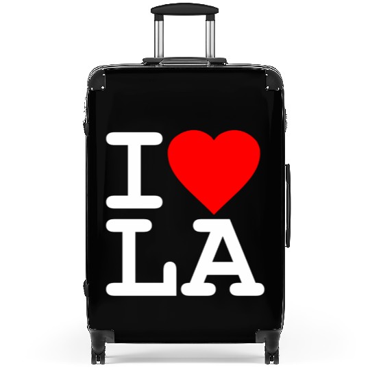 I Love La Los Angeles Suitcases