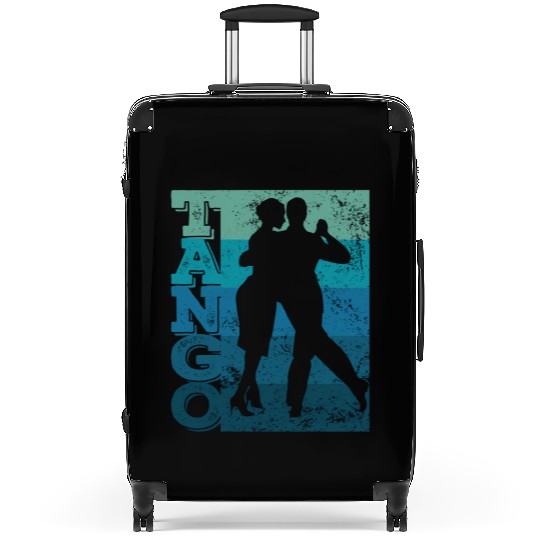 Tango Argentino Dancing Heartbeat Milonga Vals Tan Suitcases