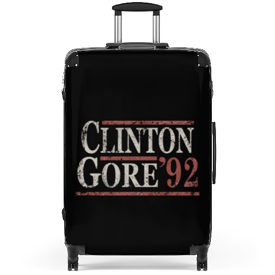 Distressed Bill Clinton Al Gore 1992 Suitcases