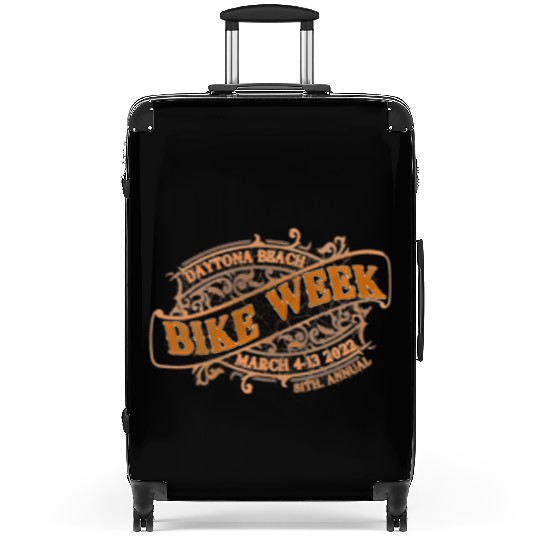 Daytona Beach Bike Week 2022 Front And Back Suitcases