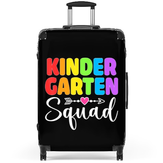 Kindergarten Squad Teacher Student Team Back To Sc Suitcases