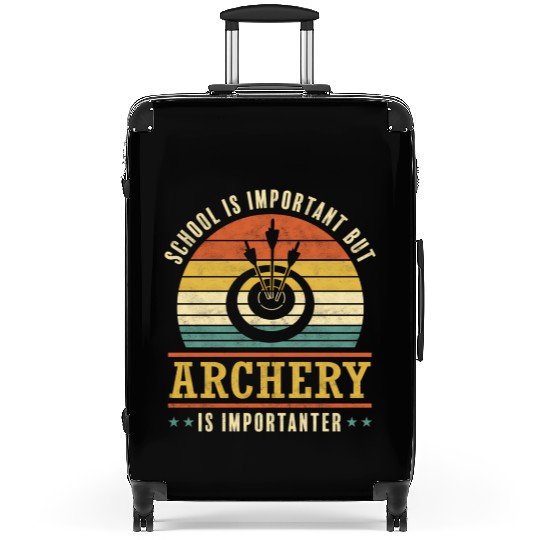 Archery Is Importanter Bow Archer Suitcases