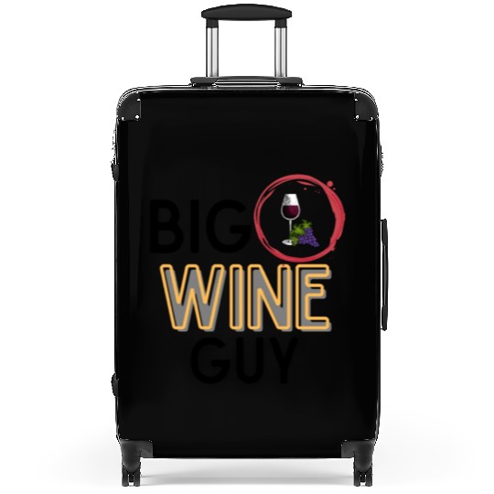 Big wine guy Wine lover Wine opener Wine Suitcases