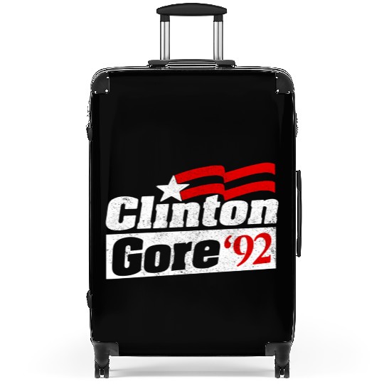 Clinton Gore Bill Clinton 92 Elect Suitcases