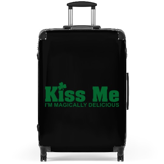 Kiss Me I'm Magically Delicious Suitcases