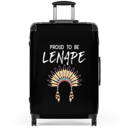 Proud To Be Lenape Delaware Native American Pride Suitcases