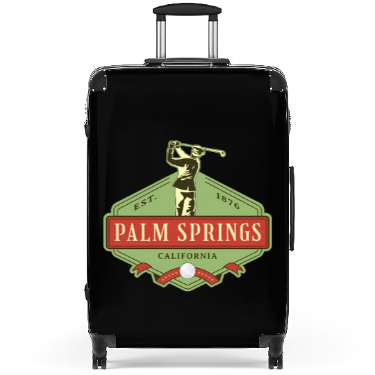 Palm Springs California Golf Suitcases