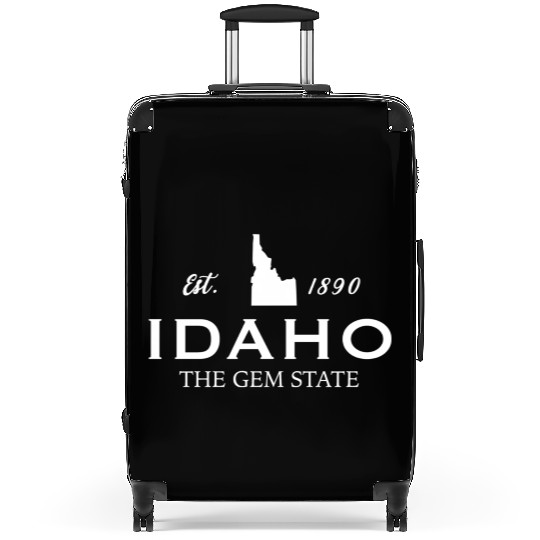 Idaho Est 1890 The Gem State Us Suitcases