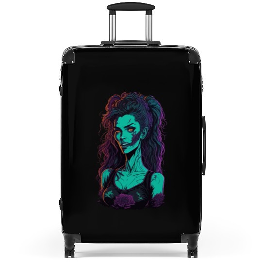 Zombie Girl Suitcases