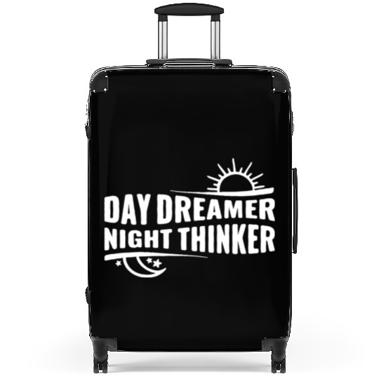 Day Dreamer Night Thinker Suitcases