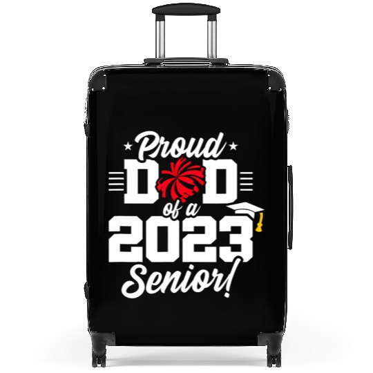 Senior Year - Cheerleading Dad - Class of 2023 - S Suitcases
