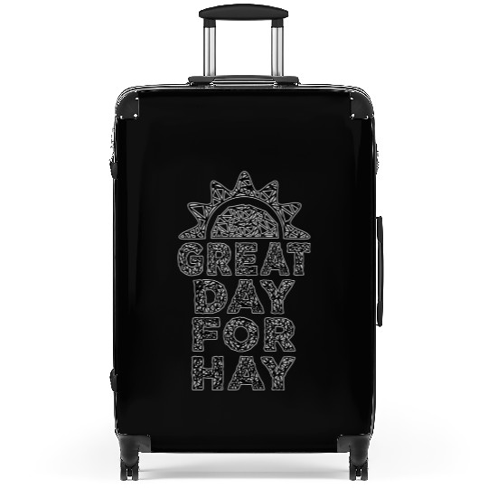 Letterkenny great day for hay Suitcases