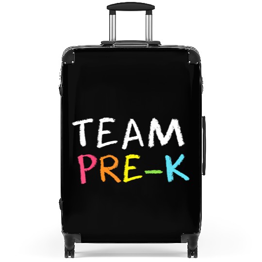 Team Pre K Teacher Back To School Top Suitcases