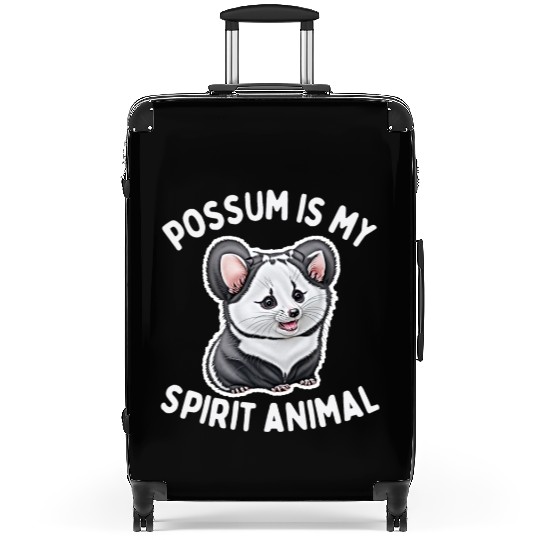 Possum is My Spirit Animal Suitcases