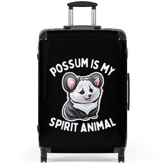 Possum is My Spirit Animal Suitcases