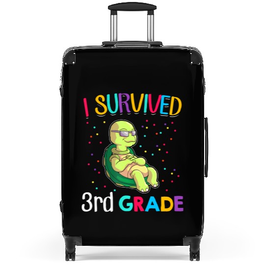 Turtle 4th Grade Boys Back to School Teacher Outfi Suitcases