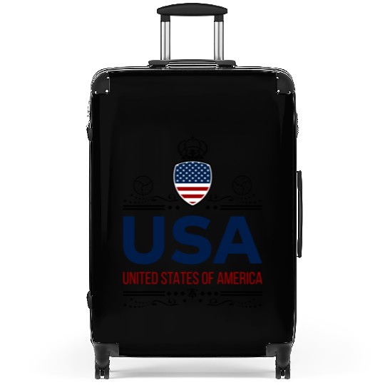 Us Soccer Vintage Classic Sport Edition Suitcases