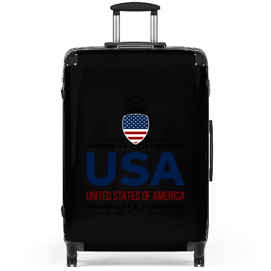 Us Soccer Vintage Classic Sport Edition Suitcases