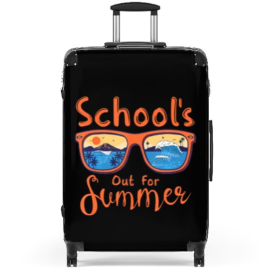 Substitute Teacher Life Hello Summer Tie Dye Summe Suitcases