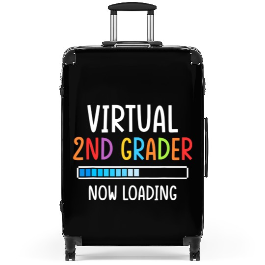 Virtual 2nd Grader Now Loading Back to School Seco Suitcases