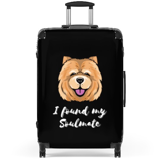 Chow Chow Dog Soulmate Puppy Dog Lover Suitcases