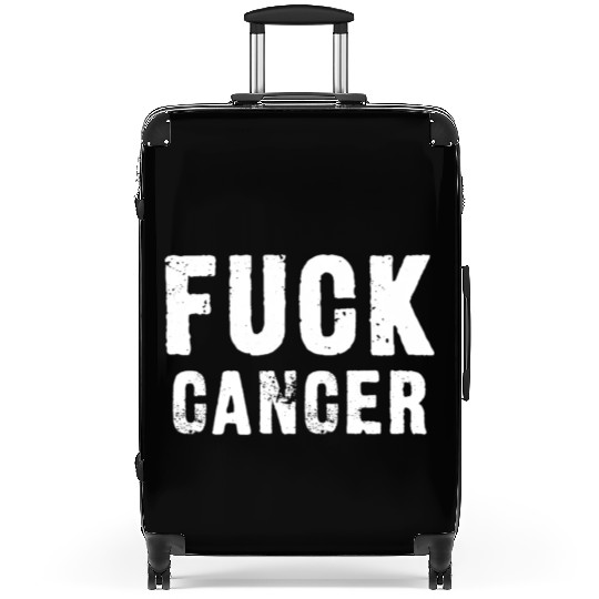 Fuck Cancer Suitcases