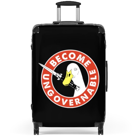 Become Ungovernable Goose Knife Suitcases