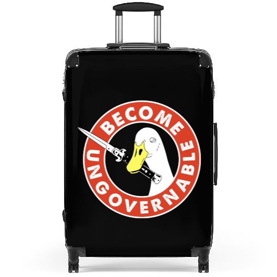 Become Ungovernable Goose Knife Suitcases