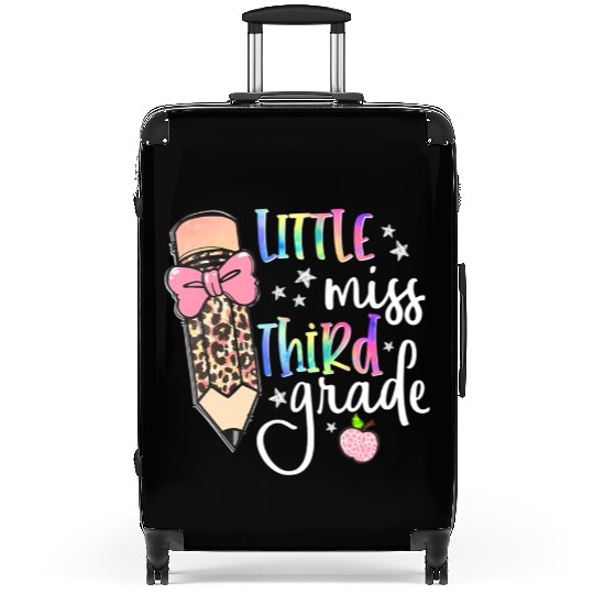 Little Miss Third Grade Back To School 3rd Grade Suitcases