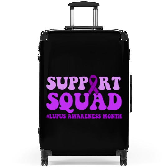 In May We Wear Purple Lupus Awareness Month Suitcases
