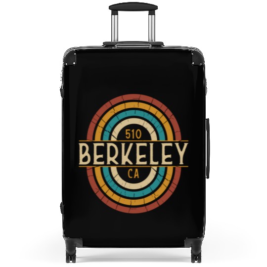 Berkeley Area Code 510 Residents State California Suitcases