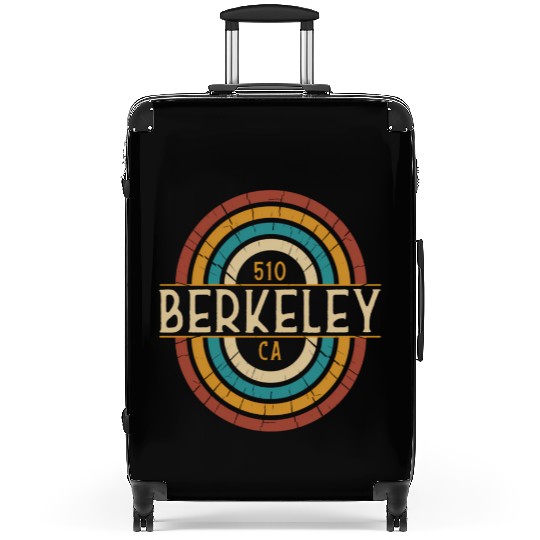 Berkeley Area Code 510 Residents State California Suitcases