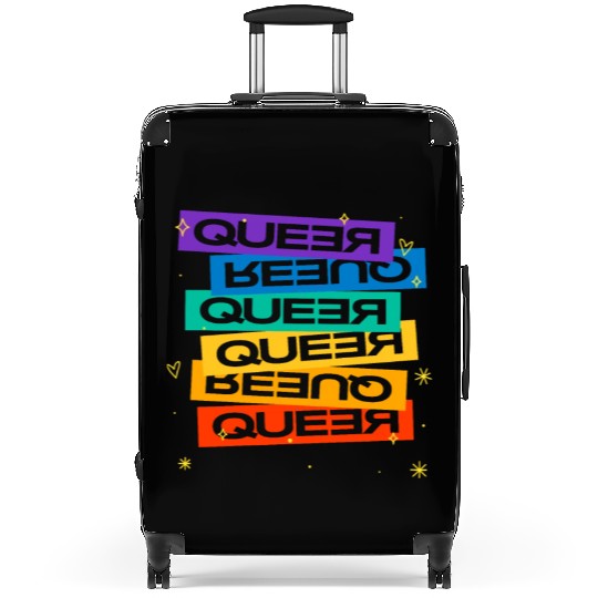 Queer Suitcases Gay Pride Month Pride Day Rainbow