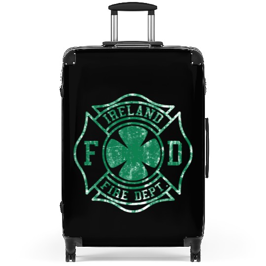Ireland Fire Department Irish Firefighter Suitcases