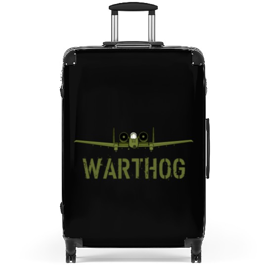 Olive Green A-10 Warthog Art-Usa Military Jets Suitcases