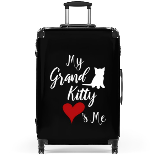 My Grandkitty Loves Me Grandma Of Cats Or Kittens Suitcases