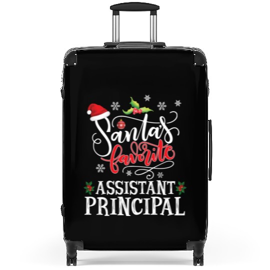 Santa'S Favorite Assistant Principal Party Suitcases